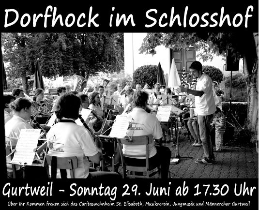 Dorfhock in Gurtweil, 29. Juni 2014
